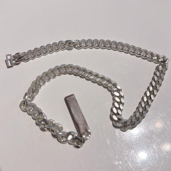 Saskia Diez Grand Identity Choker - Silver - Picture 11 of 11